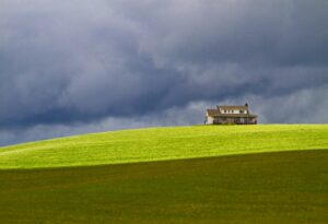 Pasture and Home in Rural Setting