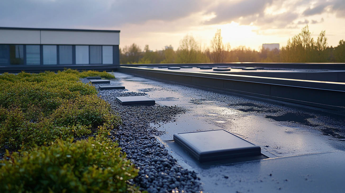 Drainage Solutions for Flat Roofs