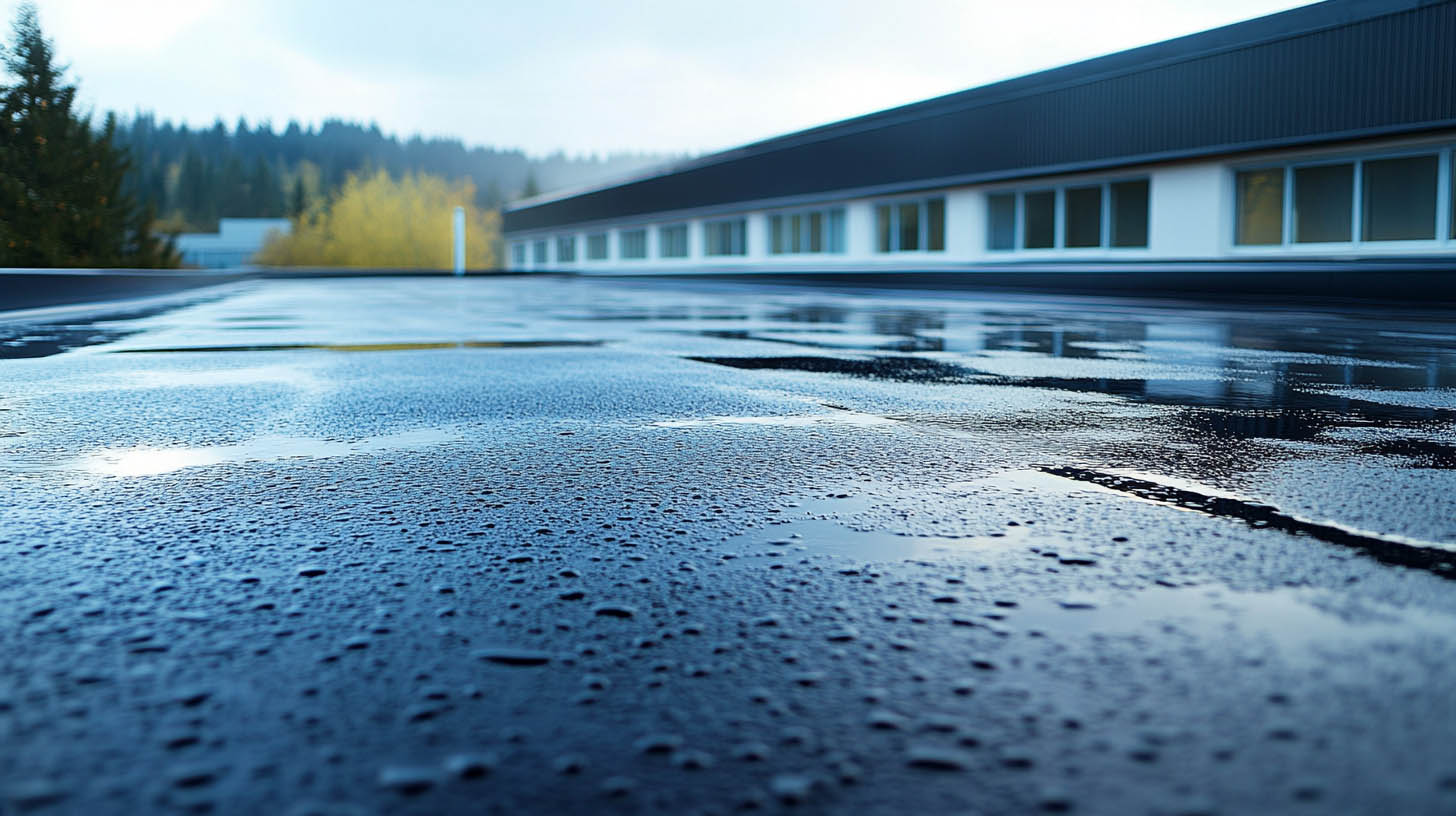 How and Why Ponding Water Damages Membrane Roofs