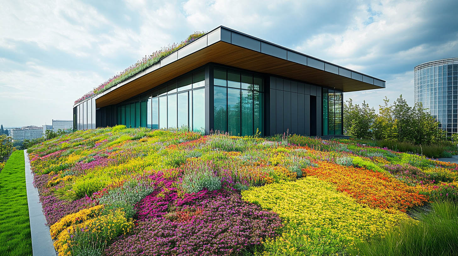 Image showcasing Green Roofing: Eco-Friendly Solutions for Commercial Spaces - United ...