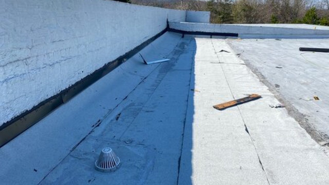 flat roof