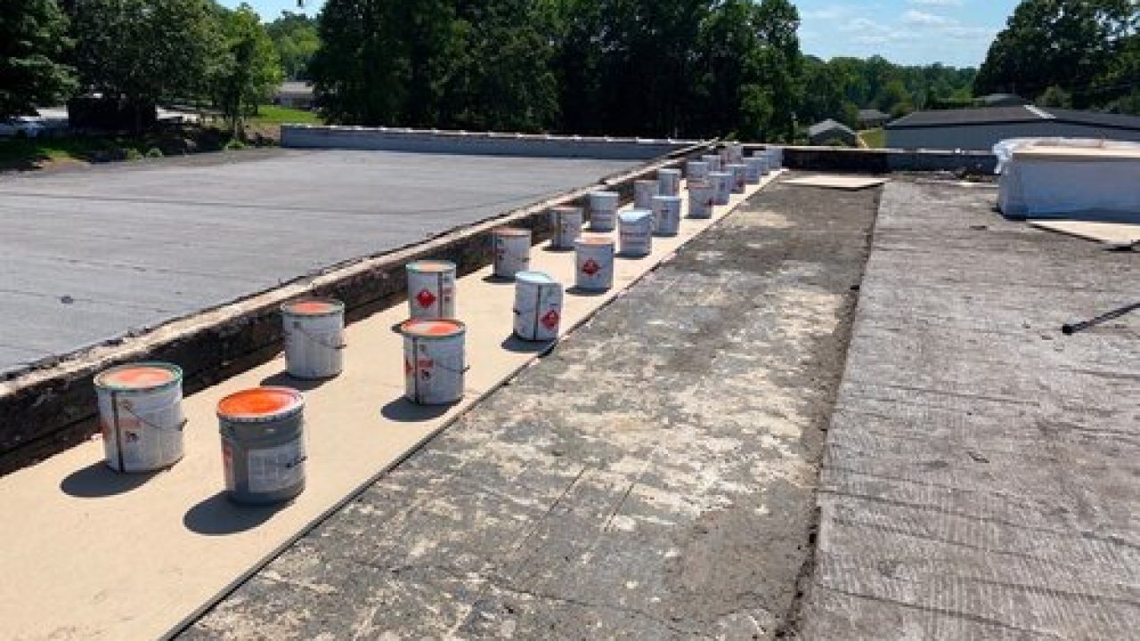 commercial roof coating