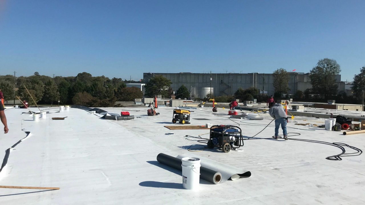 TPO roofing